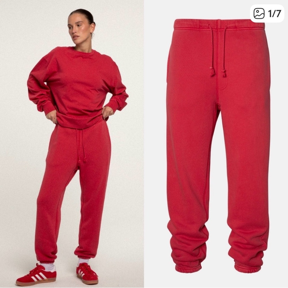Red Track Pants for Women